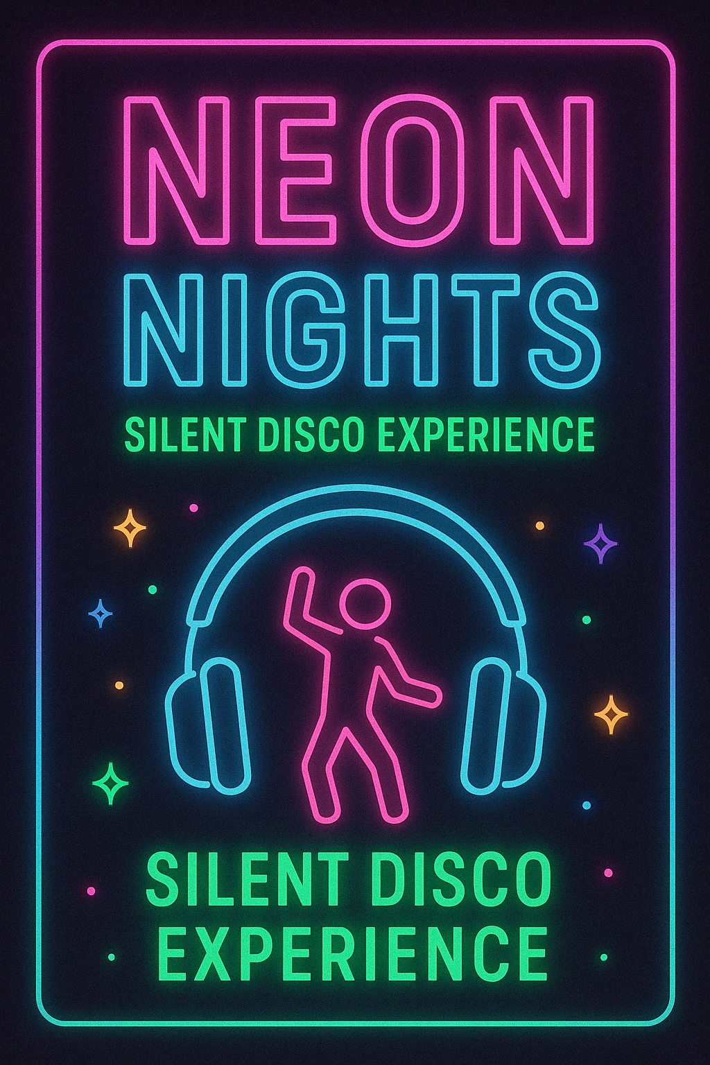 Neon Nights: Silent Disco Experience